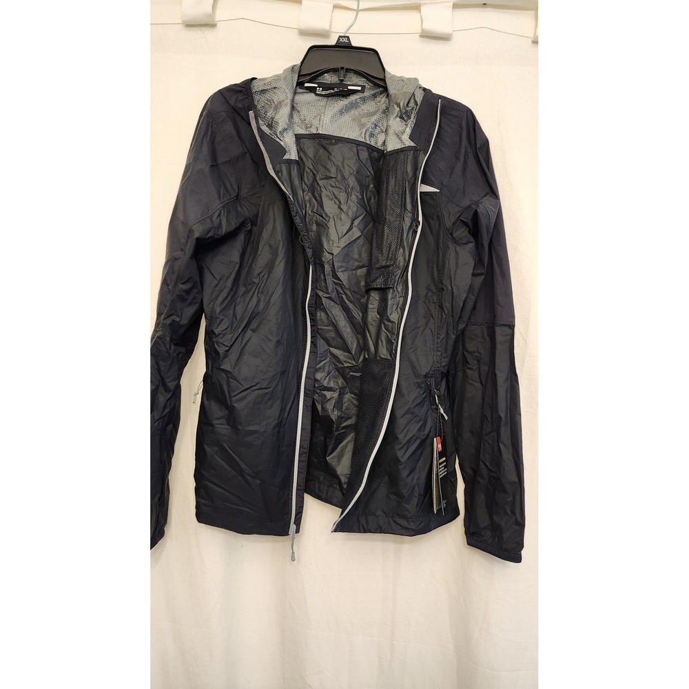 Under Armour Jacket Womens XL Black UA Storm Windbreaker Water-Resistant‎ $130